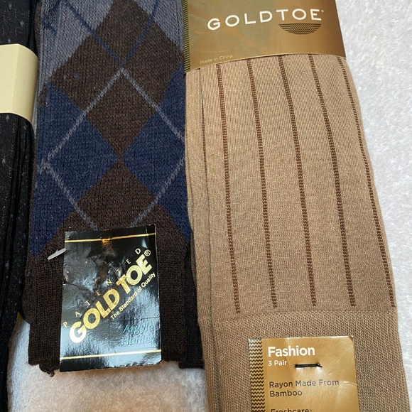 (6) Men"s Dress Socks - Picture 4 of 5